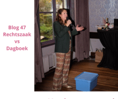 Rechtszaak vs dagboek