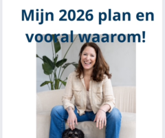 Mijn 2026 plan en vooral waarom!