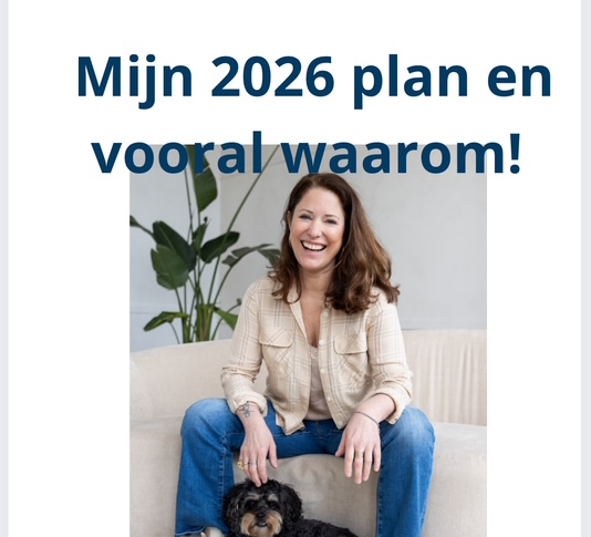 Mijn 2026 plan en vooral waarom!